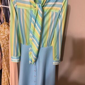 Vintage 1970s/1970s Handmade Dress